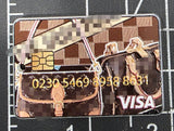 Design Inspo Credit Card Pendants