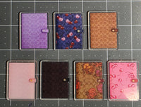 Custom Double-Sided Designer Notebook Inspired Acrylic Flatback Charms: No Hole - 1.5 inch