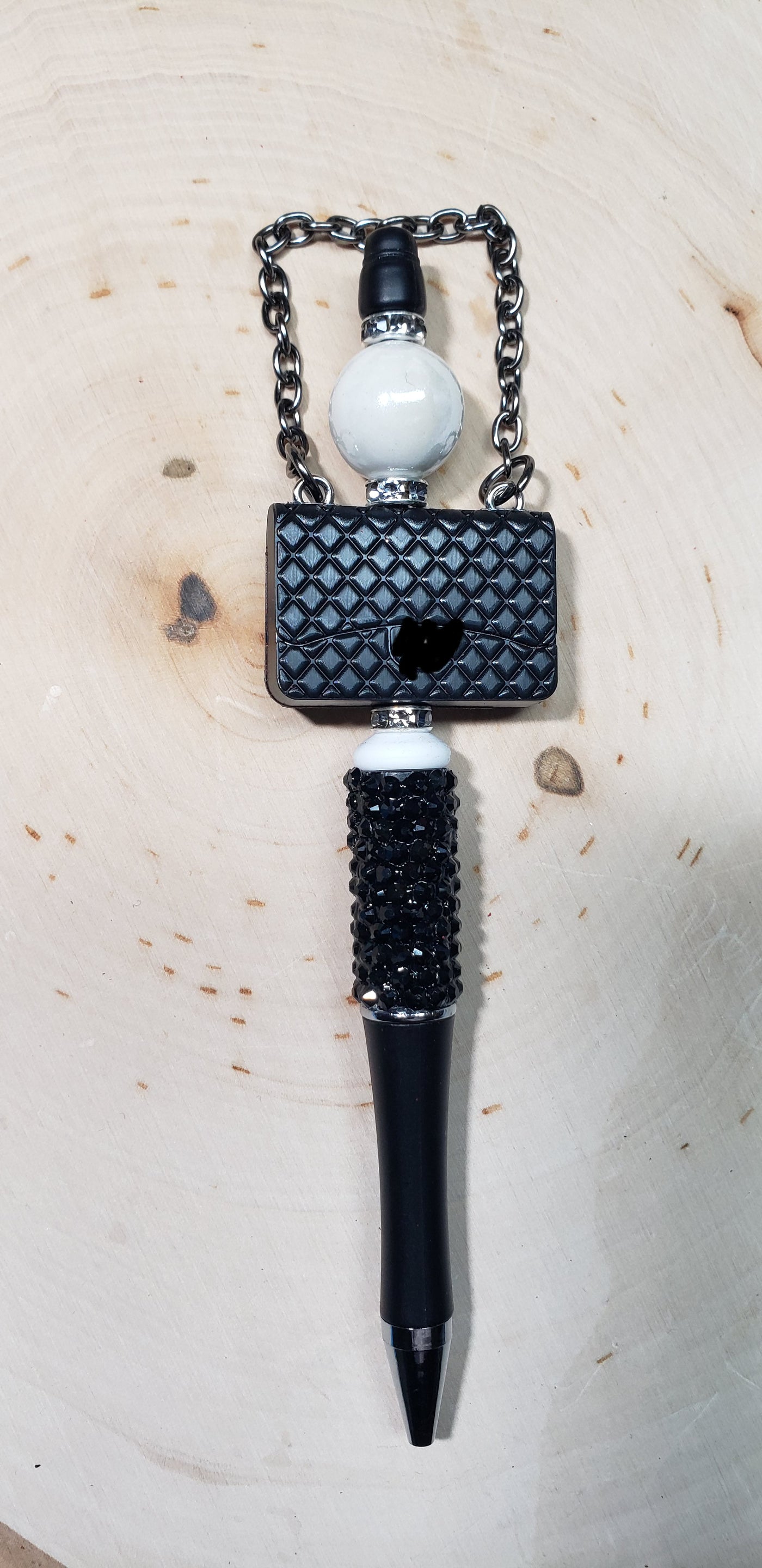 Beaded Purse Pen