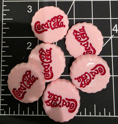 Coca Cola inspired Bottle Cap Charms
