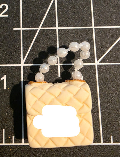 Purse Shaped Focal Bead -Lux Inspired