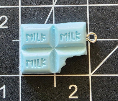 3D Simulate Chocolate Resin Charms Pendants Milk Chocolate -7pcs/lot