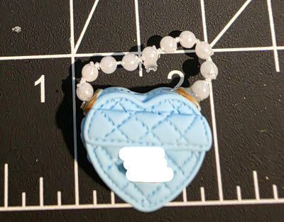 Purse Shaped Focal Bead - Lux Inspired