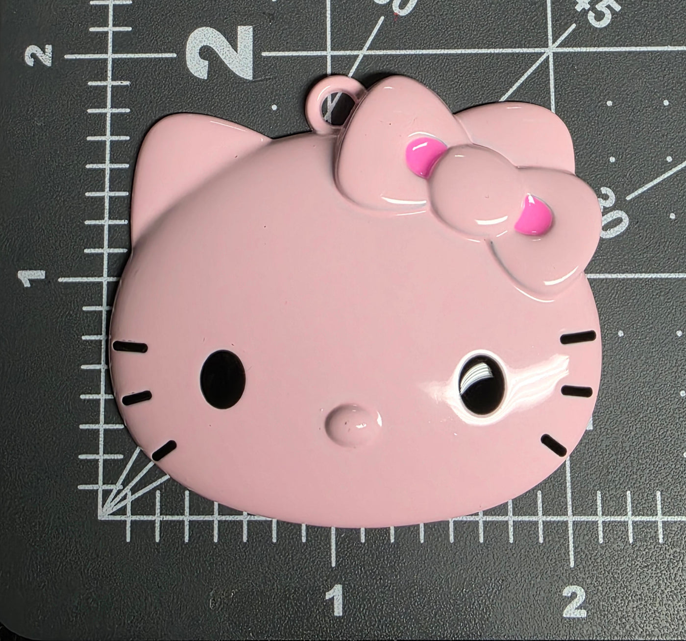 Metal Kitty Head