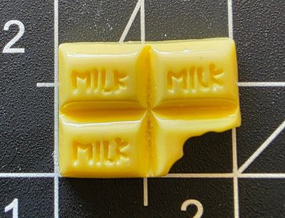 3D Simulate Chocolate Resin Charms Milk Chocolate -6pcs/lot