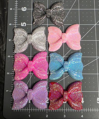 Big Rhinestone Bow Charm