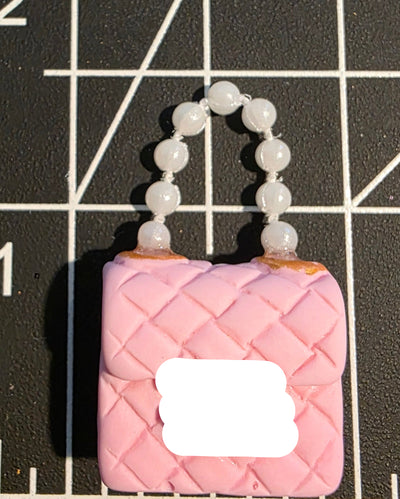 Purse Shaped Focal Bead -Lux Inspired