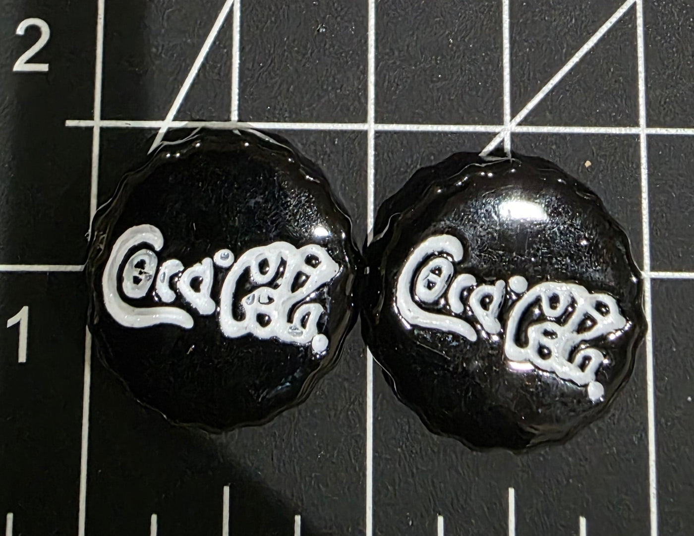 Coca Cola inspired Bottle Cap Charms