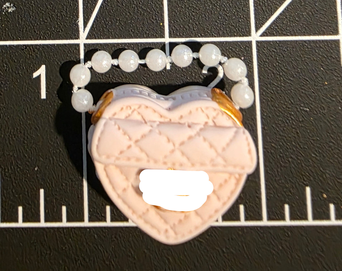 Purse Shaped Focal Bead - Lux Inspired