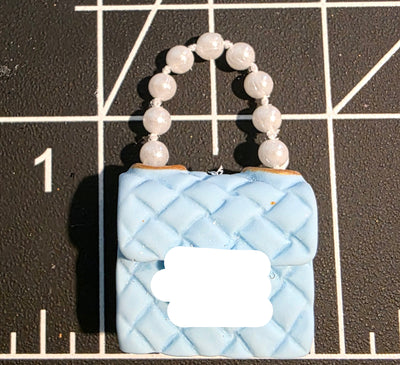 Purse Shaped Focal Bead -Lux Inspired
