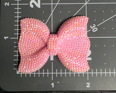 Big Rhinestone Bow Charm