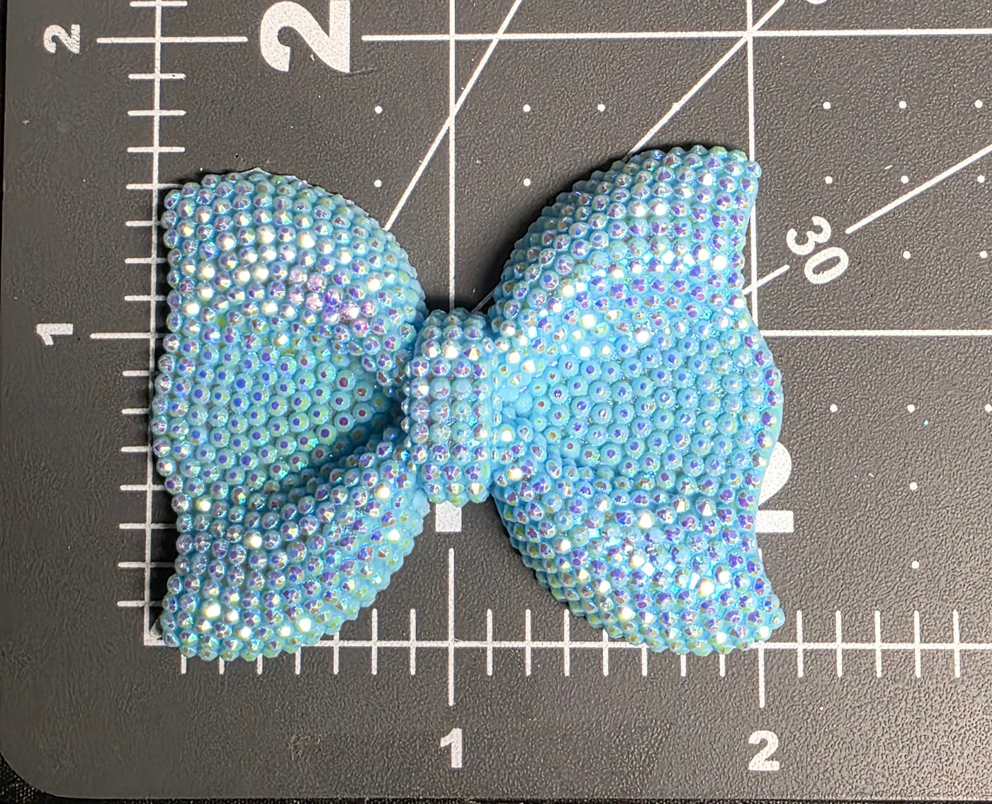 Big Rhinestone Bow Charm