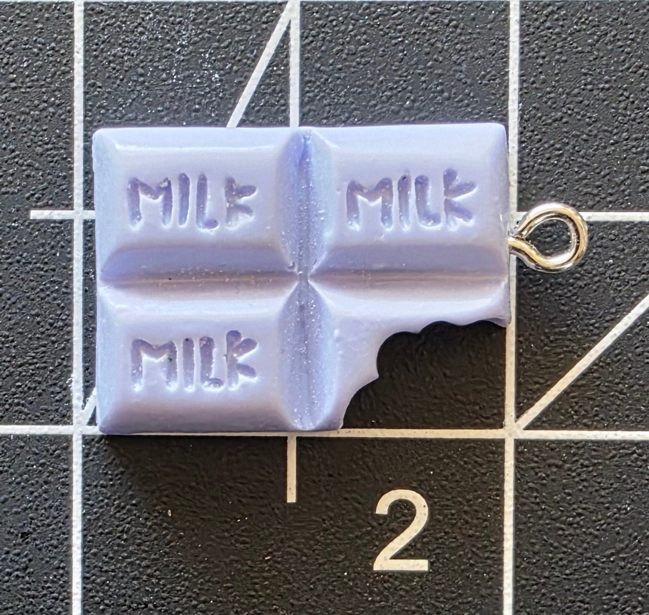 3D Simulate Chocolate Resin Charms Pendants Milk Chocolate -7pcs/lot