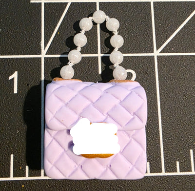 Purse Shaped Focal Bead -Lux Inspired
