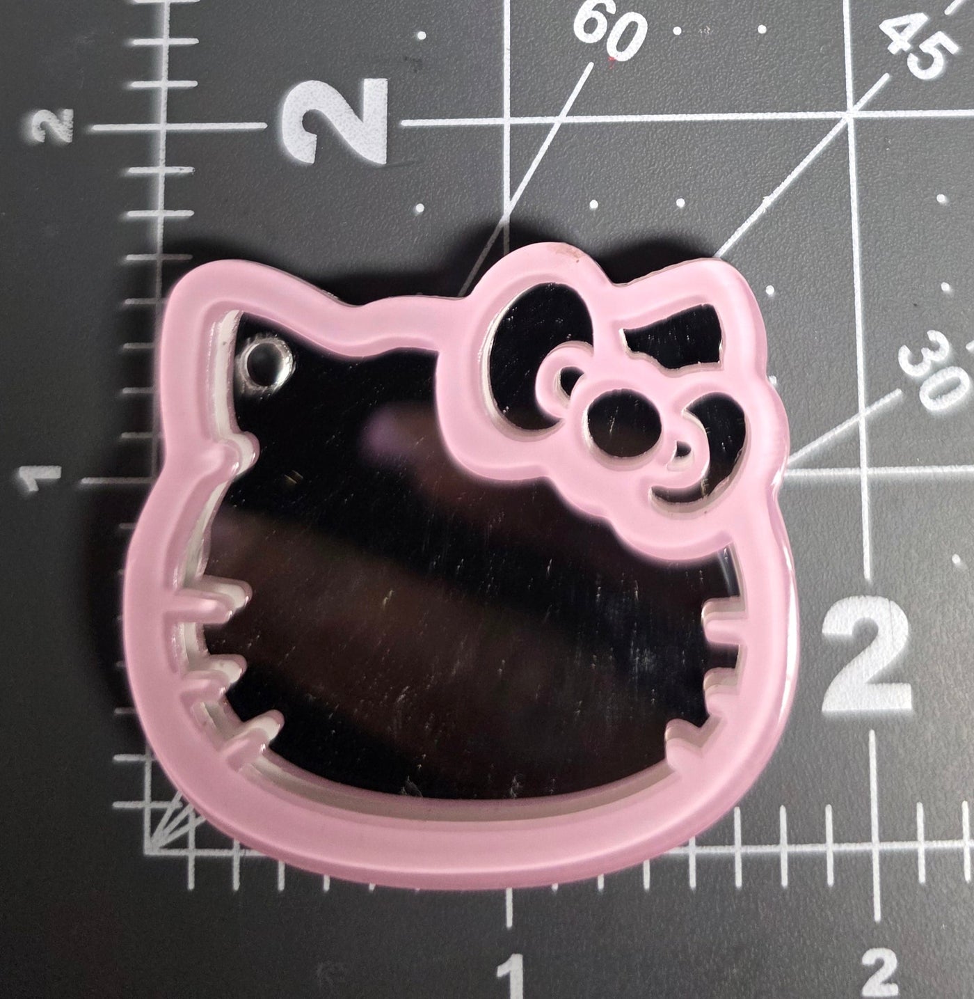 DIY Hk San Mirror Acrylic Keychain Charm