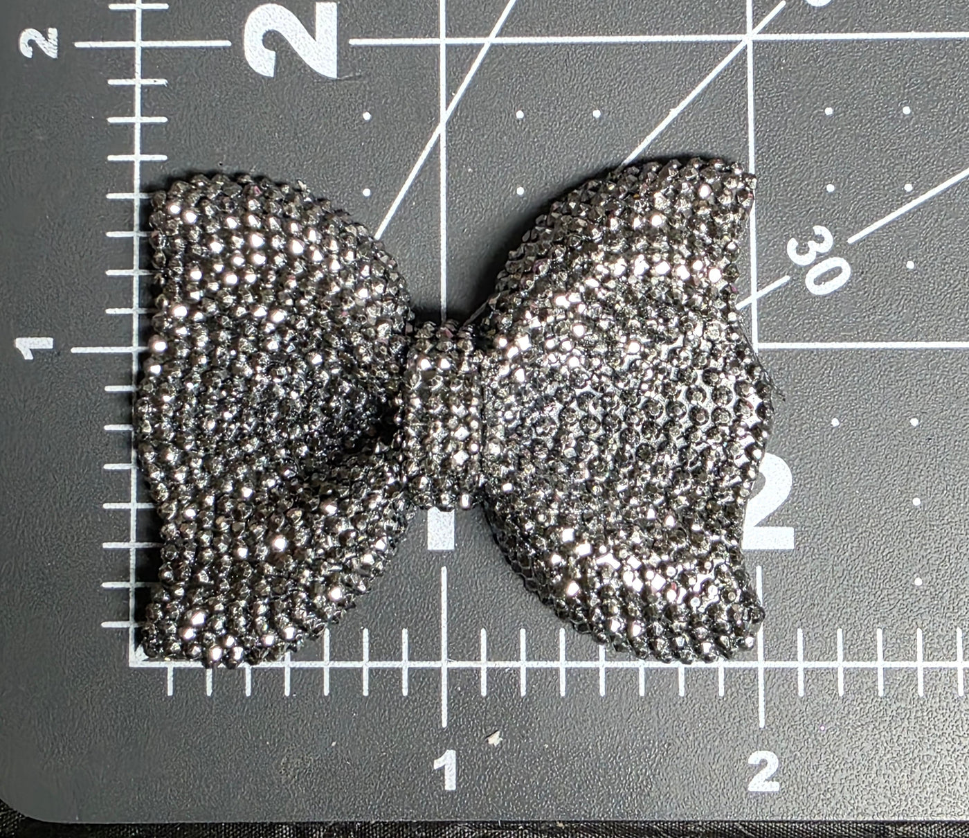 Big Rhinestone Bow Charm