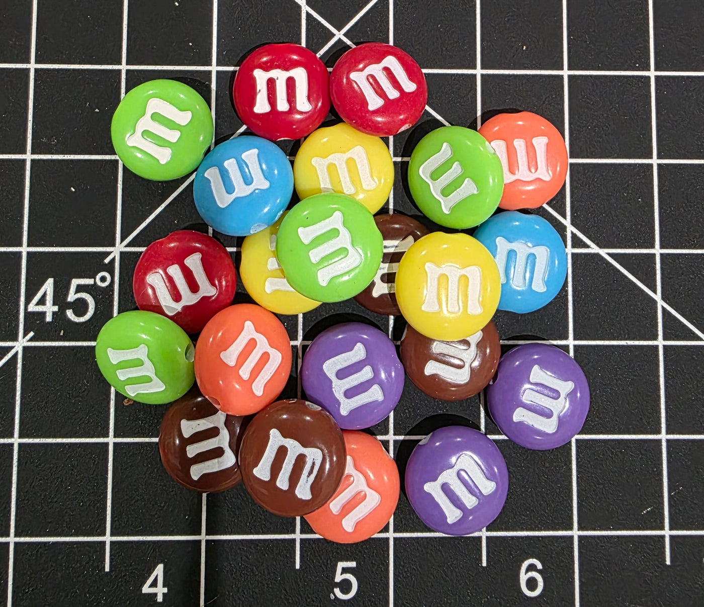 M&M Candy Beads