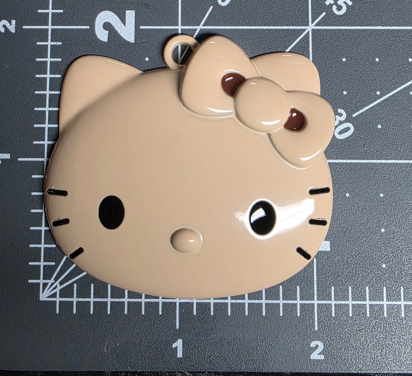 Metal Kitty Head