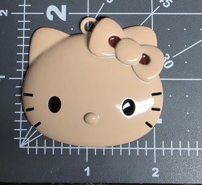 Metal Kitty Head