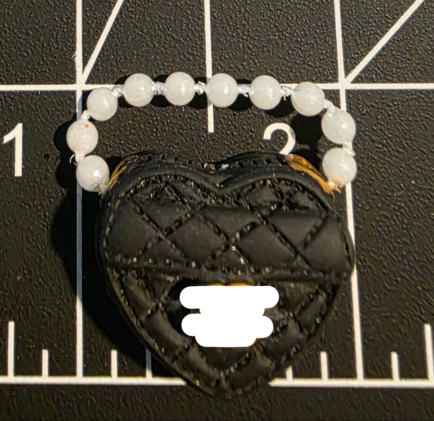 Purse Shaped Focal Bead - Lux Inspired
