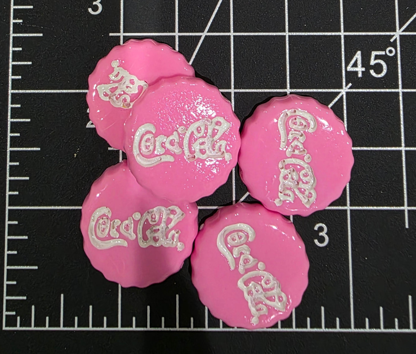 Coca Cola inspired Bottle Cap Charms