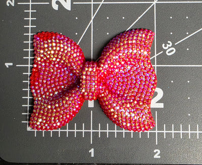 Big Rhinestone Bow Charm