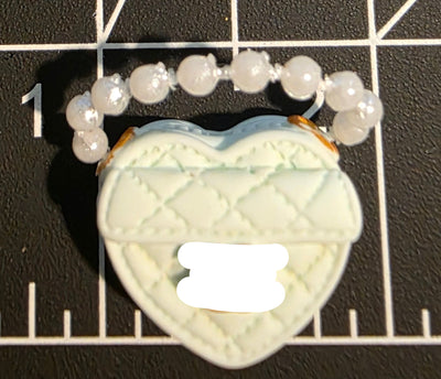 Purse Shaped Focal Bead - Lux Inspired
