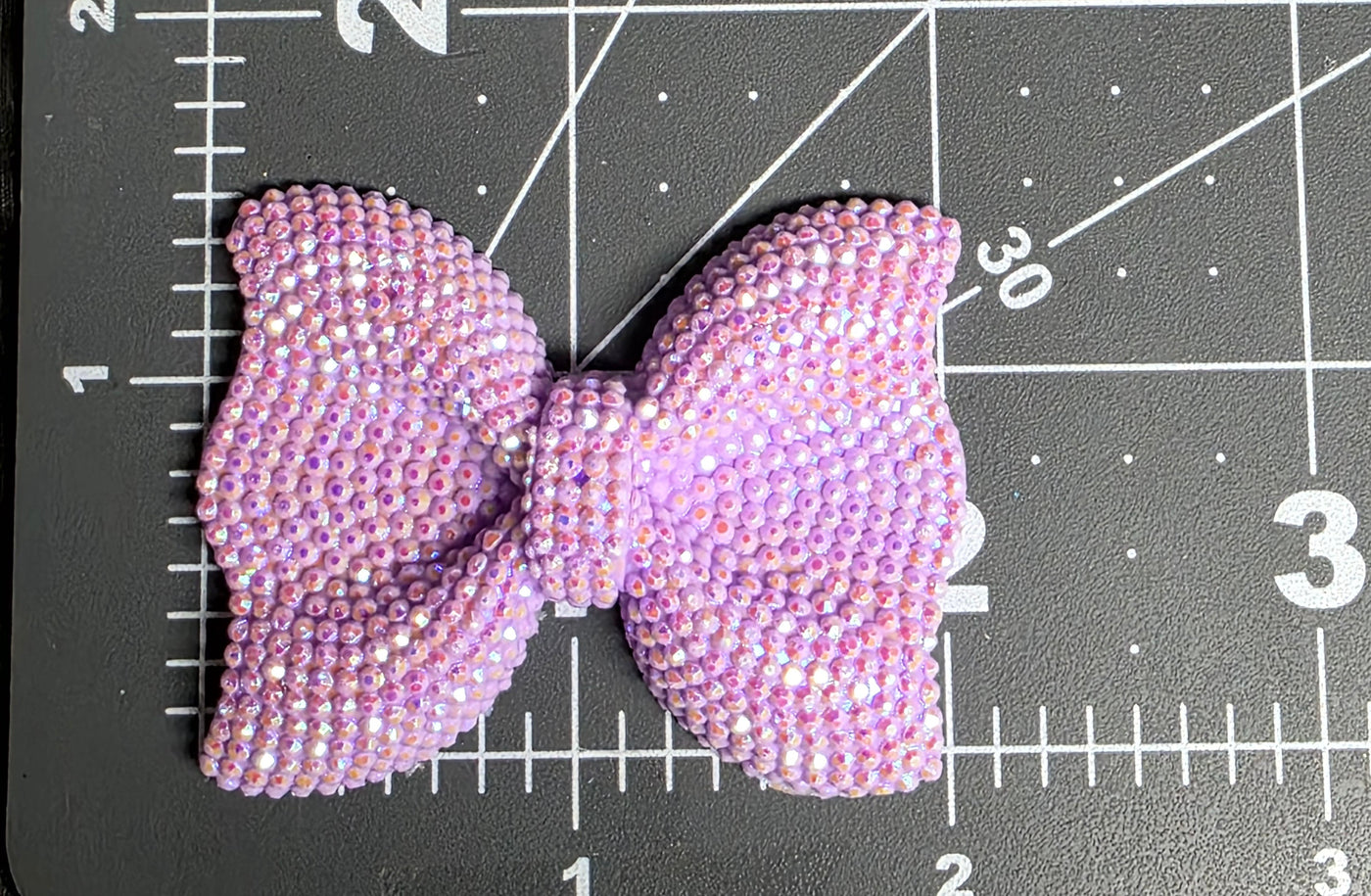 Big Rhinestone Bow Charm
