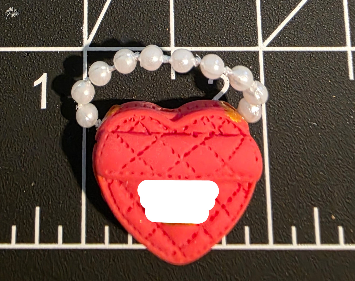 Purse Shaped Focal Bead - Lux Inspired