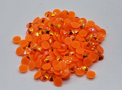 Orange Jelly (Resin) Rhinestones - Charmed By TJ